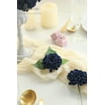 thumbnail image 5 of Artificial Dahlia Flowers 25pcs Real Looking Navy Blue Foam Fake Roses with Stems for DIY Wedding Bouquets Bridal Shower Centerpieces Floral Arrangements Party Tables Home Decoration, 5 of 5