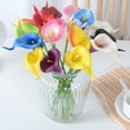 thumbnail image 7 of Pebbuoy 12Pcs Artificial Common Callalily Branch with Stem Realistic Reusable Home Wedding Party Faux Flower Floral Arrangement Decoration Photo Props, 7 of 7