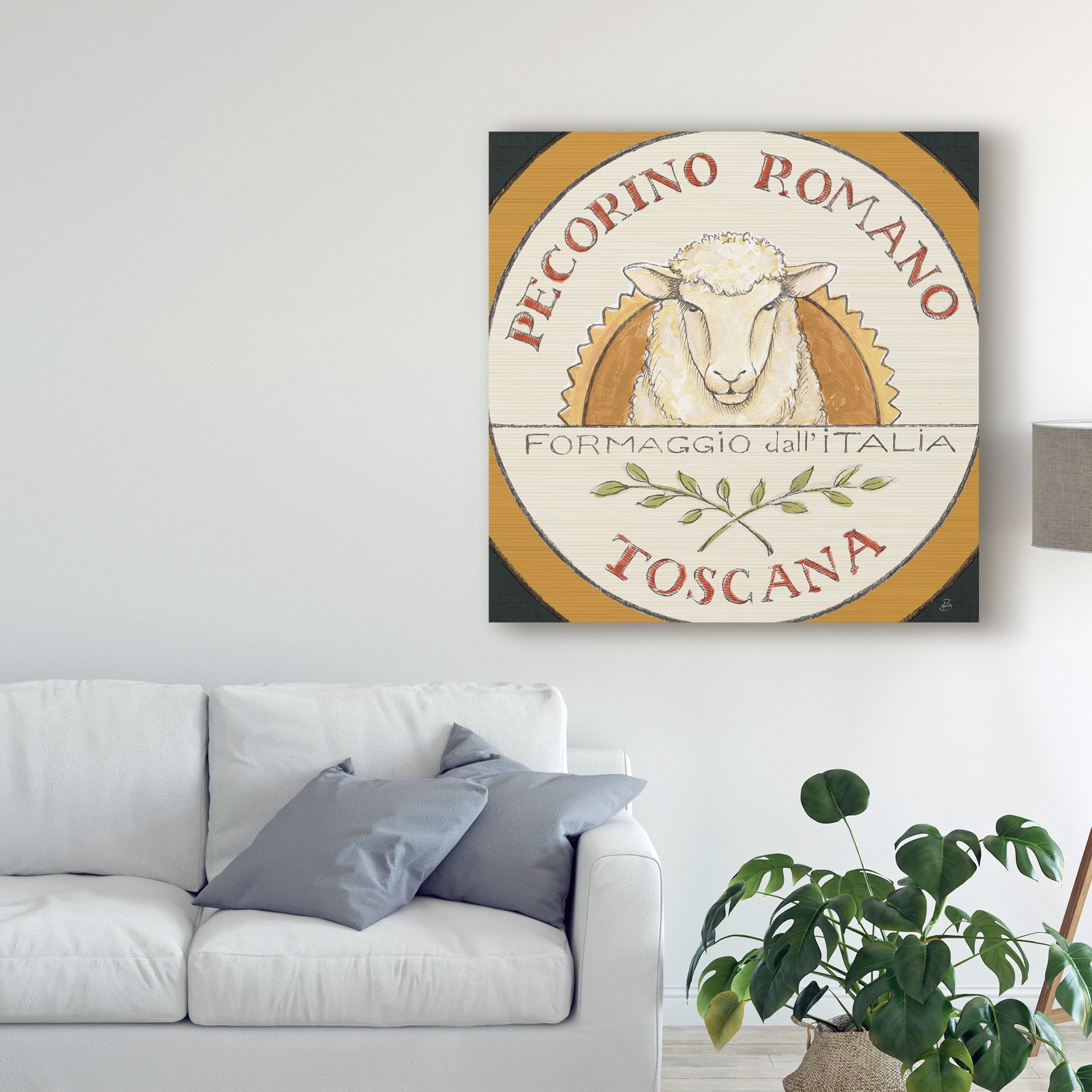 Trademark Fine Art 'Tuscan Flavor VII' Canvas Art by Daphne Brissonnet