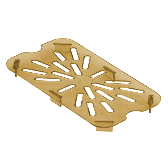 Food Pan Drain 1/4 H-Pan® Amber 40HPD150