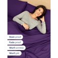 thumbnail image 4 of Extra Deep Queen Sheet Set Piece Breathable & Cooling Sheets Hotel Luxury Bed Sheets Set Easy & Secure Fit Soft Wrinkle & Comfy Sheets Set Sheet Set w/Extr, 4 of 8