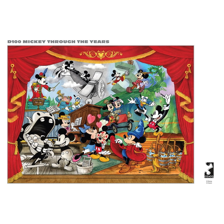 Buffalo Games Silver Select Mickey Through the Years 1000-Piece