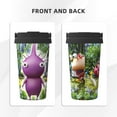 thumbnail image 3 of Saiise Pikmin Print Travel Coffee Mug 16oz,Insulated Coffee Mug to Go,Reusable Coffee Travel Mug with Seal Lid,Vacuum Stainless Steel Coffee Cups for Hot/Ice Coffee Tea, 3 of 8