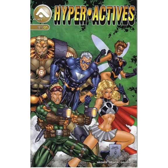 Hyper-Actives #1 VF ; Alias Comic Book