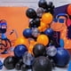 thumbnail image 3 of Kit de arco de globos MOXMAY naranja y negro, 151 unidades, para fiestas, 3 of 7