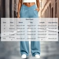 thumbnail image 3 of AherBiu Yoga Pants for Women Crossover Waisted Straight Wide Leg Baggy Loose Fitted Athletic Workout Pants with Pockets, 3 of 7