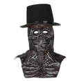 thumbnail image 2 of Savings kcavykas Full Head Skull Mask Helmet with Movable Jaw Halloween Cosplay Costume Prop Realistic Skeleton Face Cover with Attached Hat Holiday Gift Ideas & Budget Picks, 2 of 9