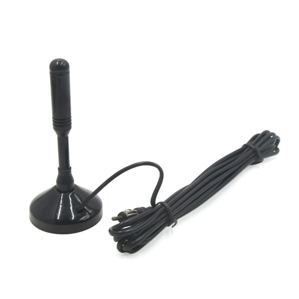 14cm Long Base Car AM/FM Radio Signal Antenna Aerial w 4M Cable
