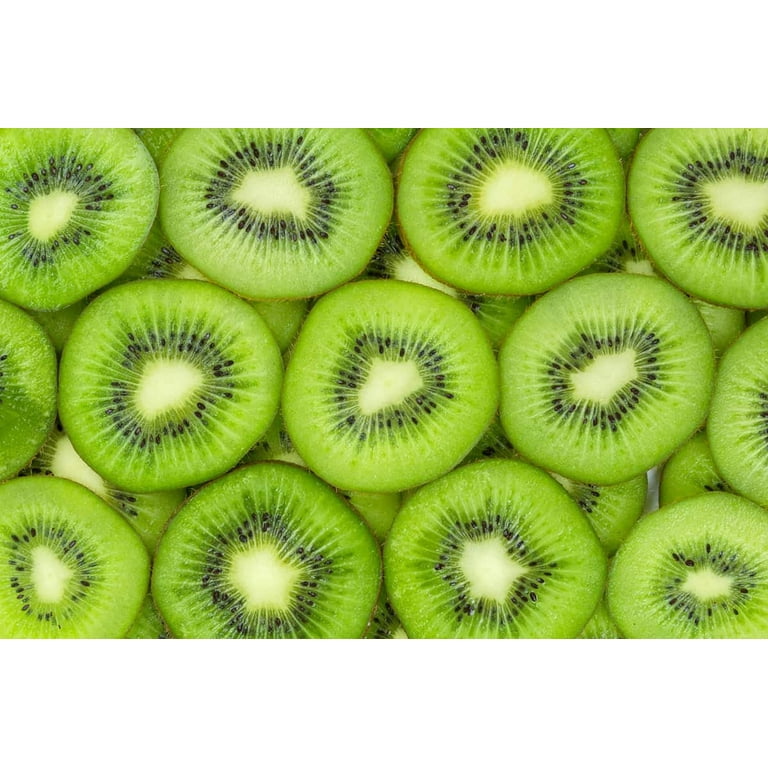 Fresh California Grown Green Kiwi Fruits - 2 LBS - (about 20-24 pcs)
