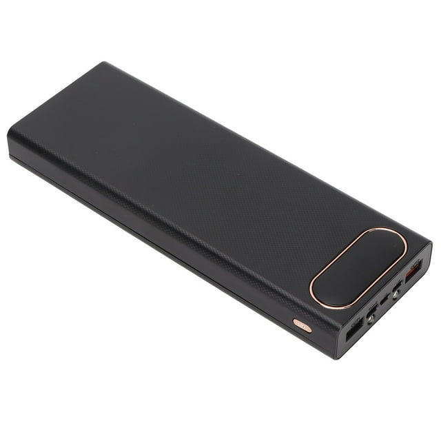 Caja de almacenamiento de Batería sin soldadura Bling Bling L10 22,5 W Kit de banco de energía DIY Negro