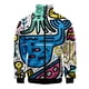 thumbnail image 2 of Chaqueta con estampado de sublimación 3D divertido, patrón personalizado, flores, animales marinos, suéter de cuello alto para hombres y mujeres, ropa, 2 of 4