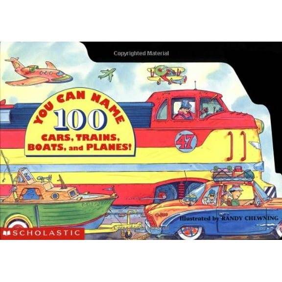 Pre-Owned You Can Name 100 Cars, Trains, Boats And Planes (Hardcover) 0590962000 9780590962001