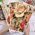thumbnail image 3 of 4 hojas de flores vintage para transferencias, rosas y margaritas, decoración de muebles, calcomanías UV, manualidades, 3 of 9