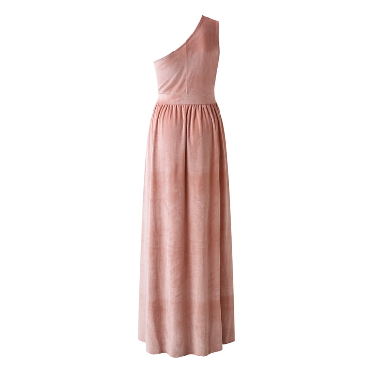 iOPQO Homecoming Dresses 2023 Prom Dress Women Long One Shoulder Elegant  Evening Dress Fashion Elegant Dress Party Festive Party Dress With Slit  Women's Formal Dresses Pink XXL - Walmart.com