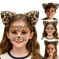 thumbnail image 5 of SJLDQY Carnival Unisex Boys Girls Leopard Dress Up Fashion Hairband Accessories Outfits Party Stage Performance Clothes Set, 5 of 8