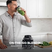 Ninja Detect Kitchen System Power Blender + Processor Pro, BlendSense Technology, Blender, Chopping & Smoothies, 1800 Peak Watts, 72 oz. Pitcher, 64 oz. Food Processor, 24 oz. To-Go Cup, TB401 Black