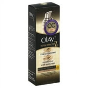 Olay CC Cream Total Effects Tone Correcting Facial Moisturizer with Sunscreen, Fair to Light