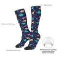 thumbnail image 4 of Naloa Cartoon Dinosaur Thigh High Socks Extra Long Stretchy Sock Women Over Knee High Opaque Stocking Daily Wear, 4 of 6