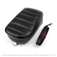 thumbnail image 4 of Black Rear Passenger Pillion Seat For Sportster Iron 883 XL883N 2016-2019, 4 of 5