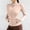 Pink, variant on Shapewear Tummy Control Women Jackets Slim Fit Sunscreen Lightweight Workout Tops Ladies' Casual and Fashionable Solid Color Long Sleeved Hooded Sunscreen Jacket Pink S