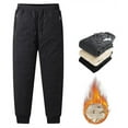 Aayomet Dress Pants for Men Winter Warm Fuzzy Leggings Joggers Heavy