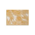 thumbnail image 2 of World Rug Gallery Contemporary Distressed Leaves Textured Flat Weave Indoor/Outdoor Area Rug - YELLOW 2'x3', 2 of 7