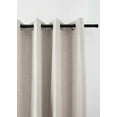 thumbnail image 3 of Bouclair Rideau Occultant Dion Beige Pâle 52x108 Po (132x274 cm), 3 of 7