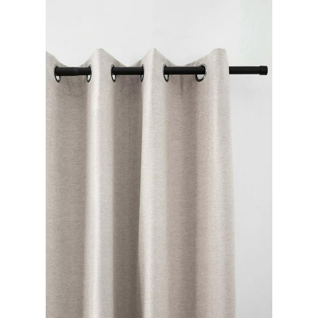 Bouclair Rideau Occultant Dion Beige Pâle 52x96 Po (132x244 cm)