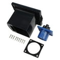 thumbnail image 6 of Ip44 Waterproof Socket Rv External Socket For Caravanning Embedded Socket For Rv External Power Input Made Of Plastic, 6 of 8