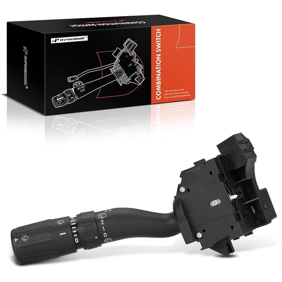 A-Premium Turn Signal Switch, Headlight Dimmer, Front Rear Windshield Wiper Multifunction Switch Lever Compatible with Ford Edge 07-10, Flex 09-12, Taurus X 2008, MKT 10-12, MKX 07-10