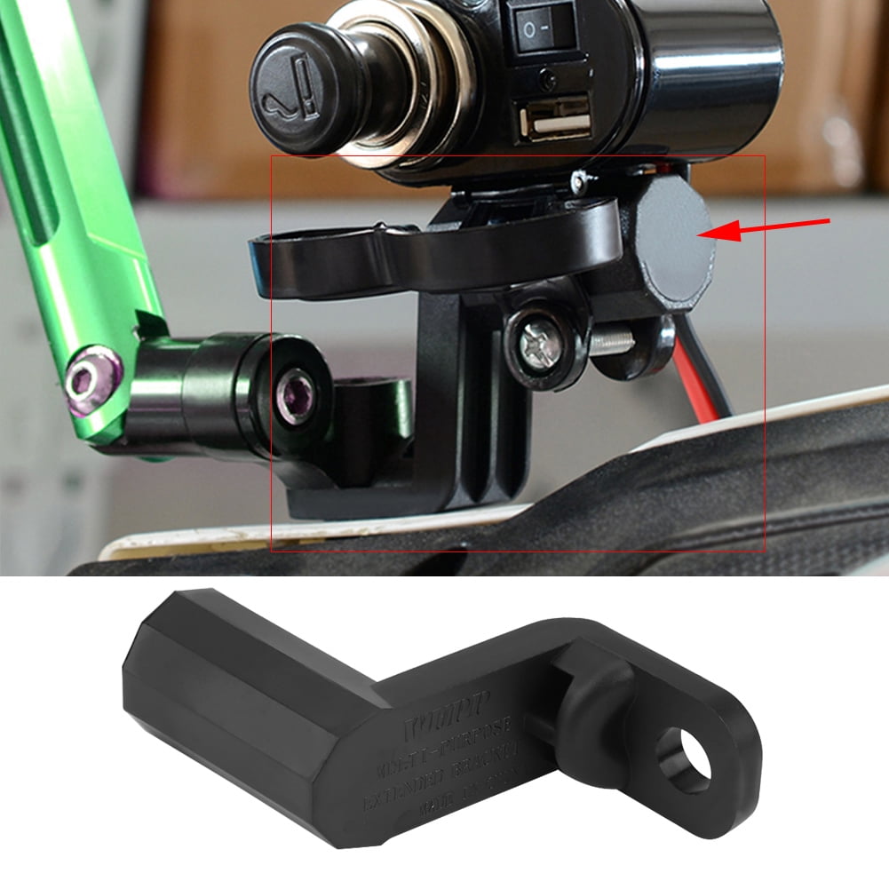 motorcycle mirror mount cell phone holder