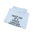 thumbnail image 4 of Speech Therapist Dad SLP Hoodie Gifts Hooded Sweatshirt Pullover Shirt, 4 of 4