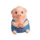thumbnail image 3 of Estatuilla de resina Zulema cerdito decoración de sala de estar 3 cm x 4,5 cm x 5,5 cm, 3 of 8