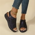 thumbnail image 2 of NOKIO Women's Nonslip Shoes Ladies Casual Paste Slope Bottom Roman Shoes Summer Fashion Ladies Wedges Sandals, 2 of 8