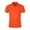 Orange, variant on Men's Big and Tall Polo Shirt Moisture Wicking Quick Dry Golf Shirts Wrinkle-Free Business Casual Short Sleeve Size M-4XL Sky Blue
