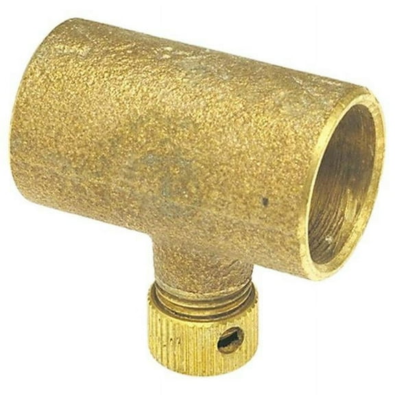 Nibco Drain Coupling,Cast Bronze,C x C,3/4 In 701D 3/4