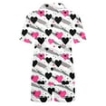 thumbnail image 5 of Vetsdori Nightwear Pajama Sets for Women Soft Loungewear Sleepwear Valentines Day Valentines , Gifts for Girlfriend Love Heart Womens Pajamas PJS,Red, 5 of 8
