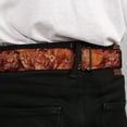thumbnail image 4 of Buckle-Down Belt, Seatbelt Buckle Belt, Vivid Hot Wings Stacked, 30 to 44 Inches, 4 of 9