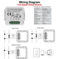 thumbnail image 3 of Módulo interruptor de luz yuxing Tuya ZigBee 3.0 4 canales blanco, 3 of 5