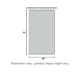 thumbnail image 6 of Brythos Shower Curtains,Odor-Free and Fade-Resistant Shower Curtains for Bathroom,Reinforced Metal Grommets Fabric Shower Curtain,Style28,35"X72", 6 of 6