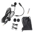 thumbnail image 1 of VGEBY Lavalier Clip Microphone Phones Microphone Omni-directional Pickup Mode ABS Material For Computers, Cameras, Mobile Phones Interviews And Double Live Broadcasts, 1 of 8