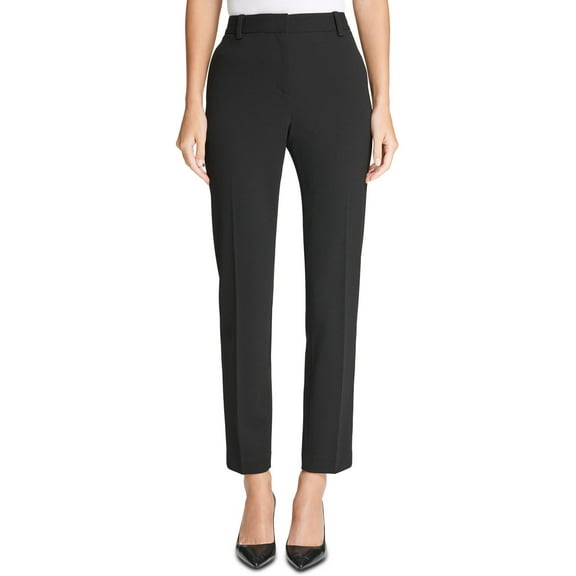 DKNY Women's Slim Pants Black Size 8 Petite