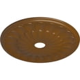 thumbnail image 3 of Ekena Millwork 26 3/4"OD x 3 5/8"ID x 1 3/8"P Elsinore Ceiling Medallion (Fits Canopies up to 3 5/8"), Hand-Painted Smokey Topaz, 3 of 6