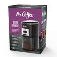 thumbnail image 3 of Molinillo de Café Automático Mr. Coffee Borde Negro e Inoxidable con 12 Molinos Personalizados, 3 of 9