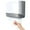 White, variant on Interhasa Wall-Mounted Paper Holder & Dispenser, Black, 1 Pack with Installation Accessories