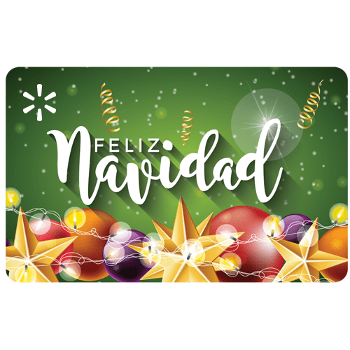 Feliz Navidad Walmart Gift Card Walmart Com