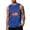 Blue, variant on Patriotic Shirts Men USA Flag Sleeveless Crew Neck Tees Memorial Day Independence Day Classic T-Shirts, L