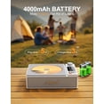thumbnail image 4 of Reproductor de CD Leapwell L-CD202 portátil Bluetooth con altavoces, 4 of 7
