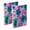 Pink and Teal Tie-dye, variant on Wirebound Notebook Hardcover Spiral Notebooks Pink and Purple Dandelions, 60 Pages, 80 GSM, 5.7 x 8.3in