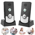 thumbnail image 5 of Yucurem 2 Way Voice Intercom Waterproof - Super Long Range Intercomunicador - Easy Install Wireless Audio Intercom for for Home Hospital Office (Black), 5 of 10
